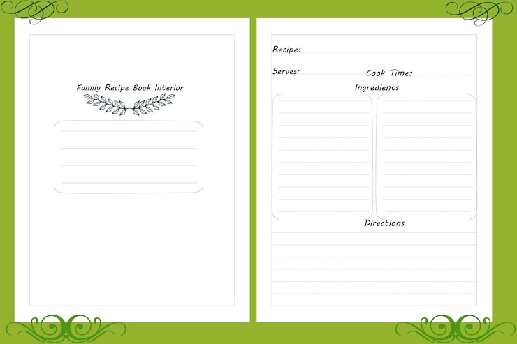 Vector a page with a green background that says  personal care