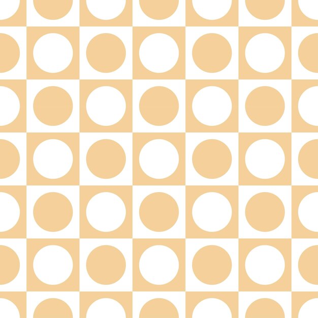 A pattern of circles with the word's on the top