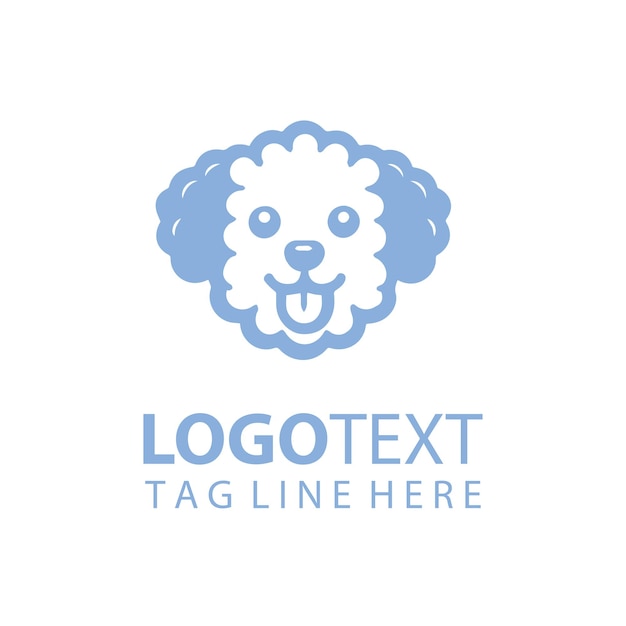 A Pet Dog Logo Vector Illustration