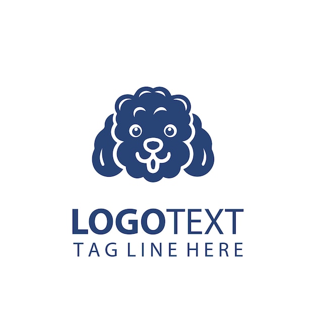 A Pet Dog Logo Vector Illustration
