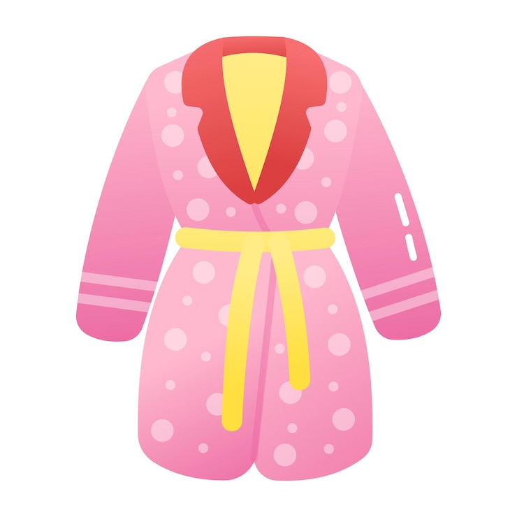Vector a pink and yellow suit with a yellow belt and a yellow belt with a yellow belt