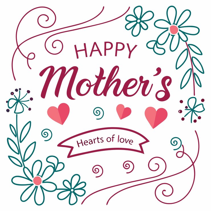 Vector a poster for a happy mother  s day of love