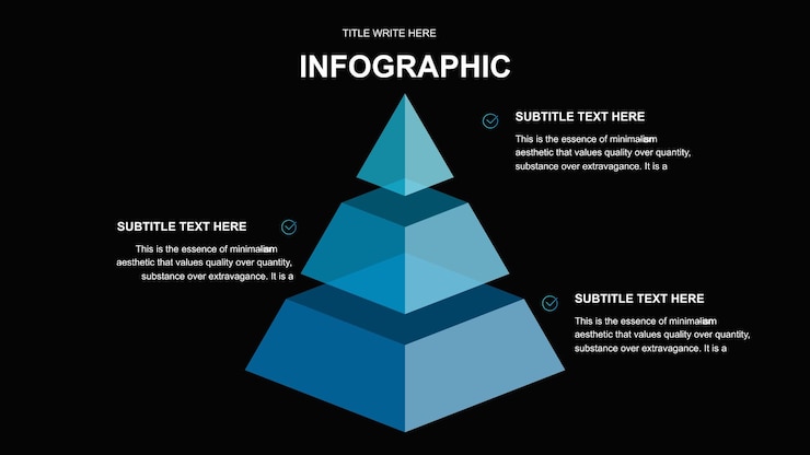 Vector a poster for an article about information about information about the pyramid