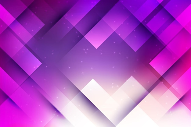 a purple and purple abstract background with a pattern of squares and stars