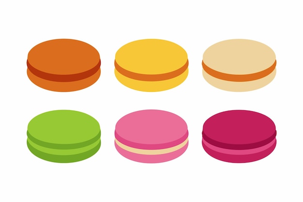 a series of colorful coins with different colors and colors