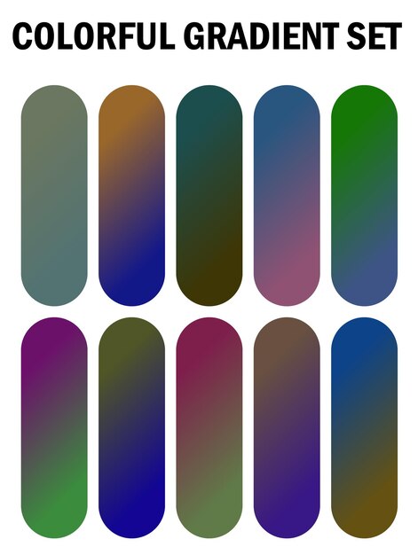 a series of multicolored lines with different colors