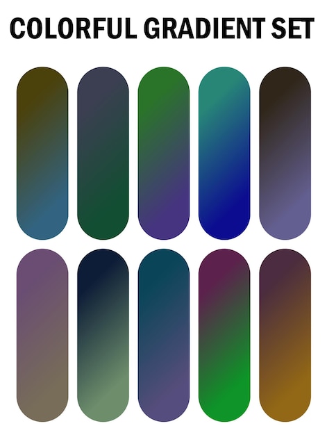 a series of multicolored windows with different colors