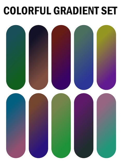 a series of multicolored windows with different colors