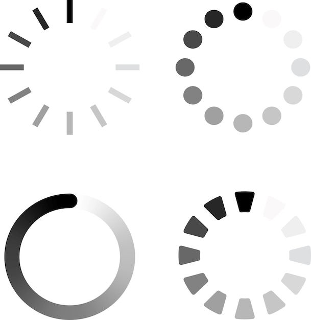 a set of different colored circles one with the number 5 on it