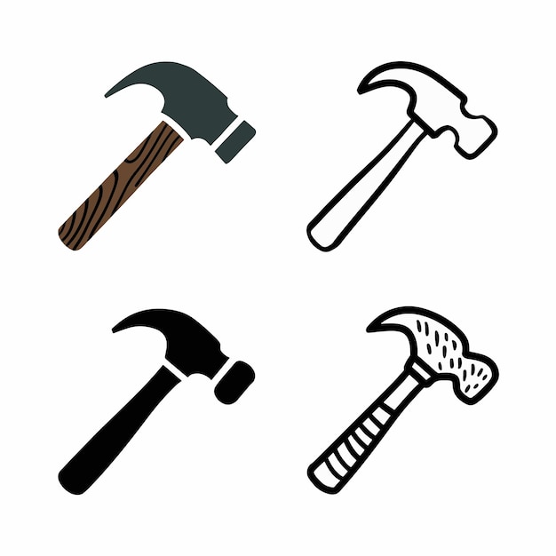 a set of different tools including a hammer and a hammer