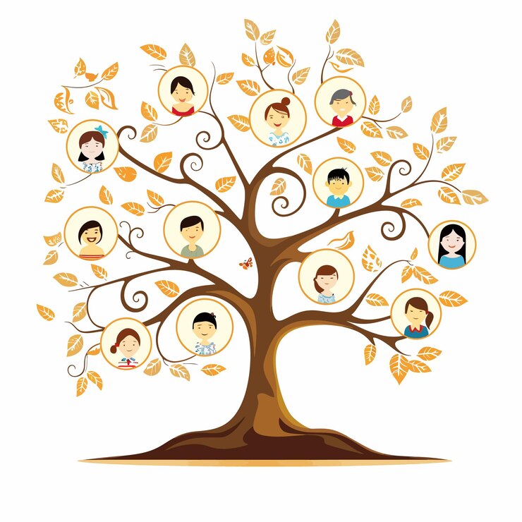 Vector a tree with the word quot children quot on it