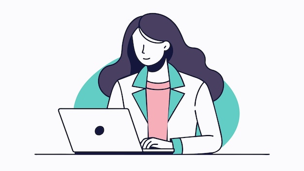 a woman sits at a computer with a woman on her lap and the word  im working on it