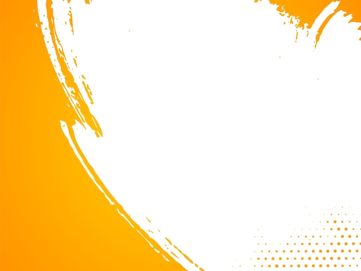 Vector a yellow and orange background with a white circle in the middle