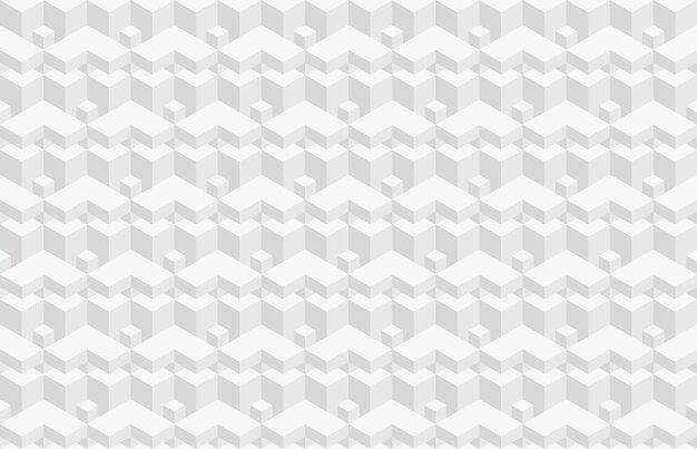 abstract 3d geometric seamless pattern isometric optical illusion modern background