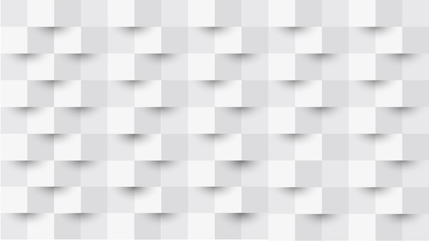 Abstract 3D White Background Wallpaper