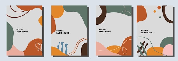 abstract background design for social media story feed post,.vector set of abstract creative