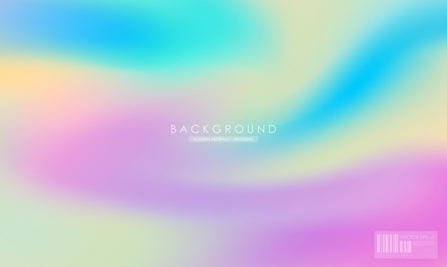 Abstract background gradients colorful design