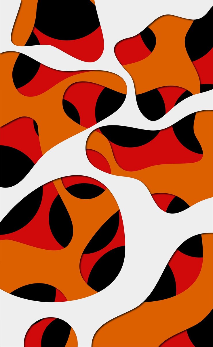 Vector abstract background in paper cut style wavy paper layersvector illustration
