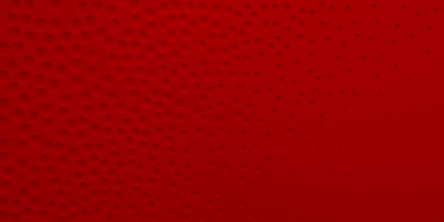 Abstract background in red colors with many concave small circles
