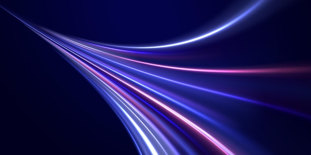 abstract background rotational border lines neon stripes in the form of drill turns and swirl