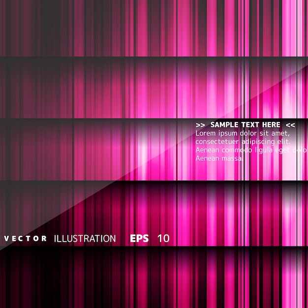 abstract background with colored lines on paper layers