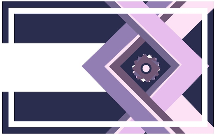 Vector abstract background with lupis shapes