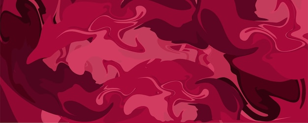 abstract background with mix waves trendy color viva magenta vector template for storys and cover