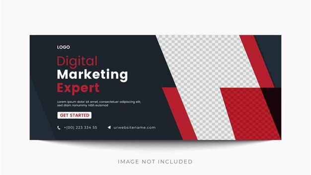 Abstract banner design web template Set Horizontal header web banner