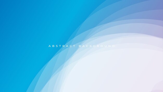 Abstract beautiful blue wavy background
