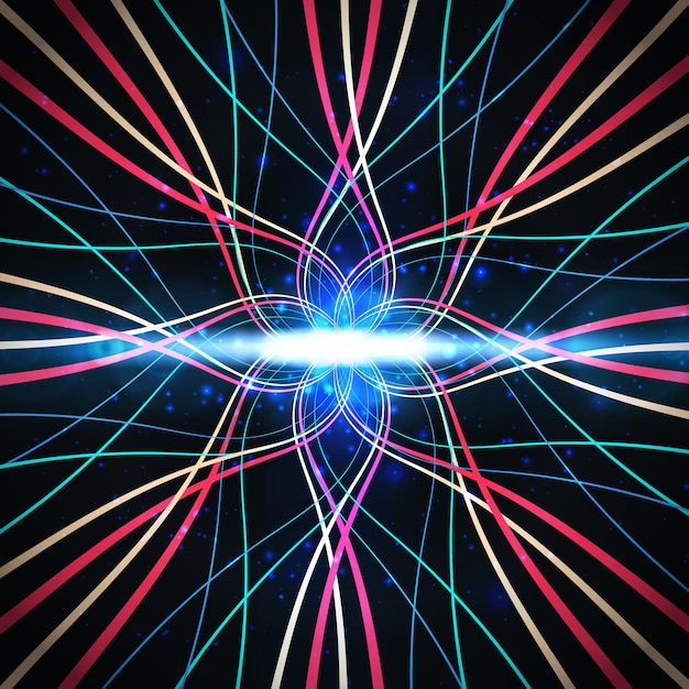 Abstract big data visualization