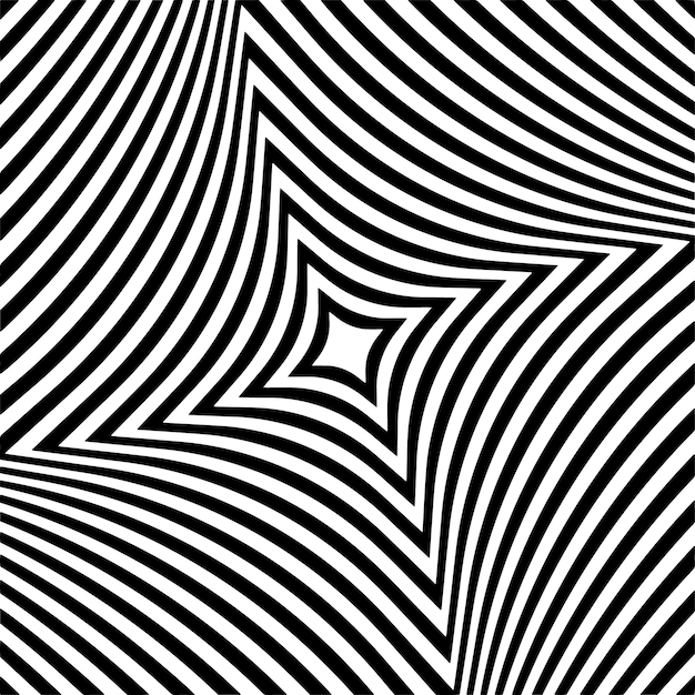 abstract black concentric radial lines design element for technology round logoseamless beautiful