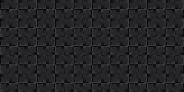 Abstract black geometric background pattern design