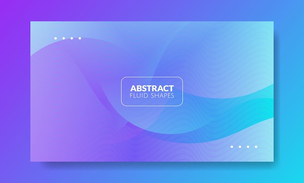 abstract blue fluid wave background