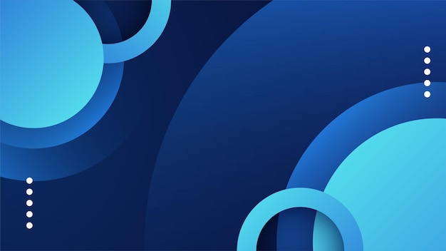 Abstract blue shapes background with simple and modern technology geometric pattern Vector abstract graphic design banner pattern presentation background web template