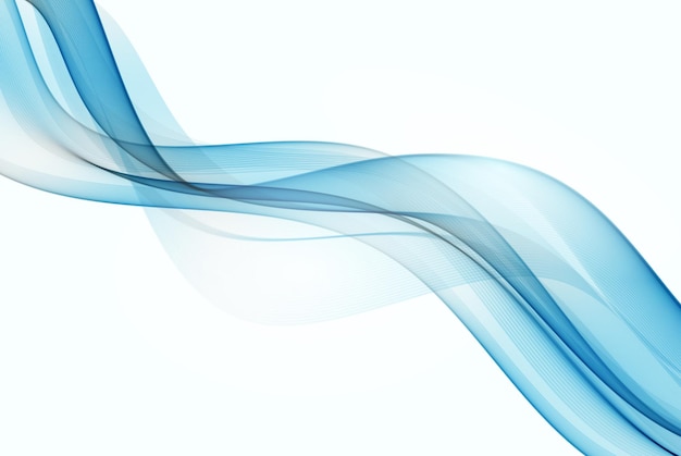 abstract blue wave background.transparent blue lines.