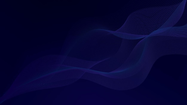 abstract blue wave background with a dark background a blue background with a circular design blue