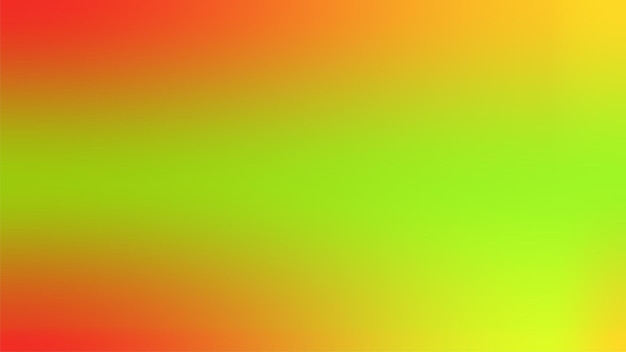 abstract blurred gradient red yellow and green background illustration
