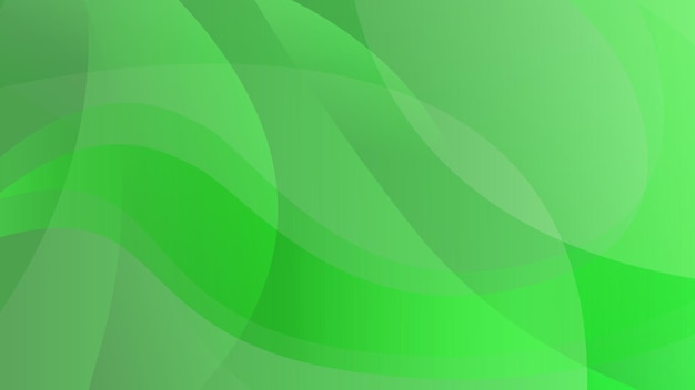 abstract bright green color motion background elegant eco round gradient shapes texture