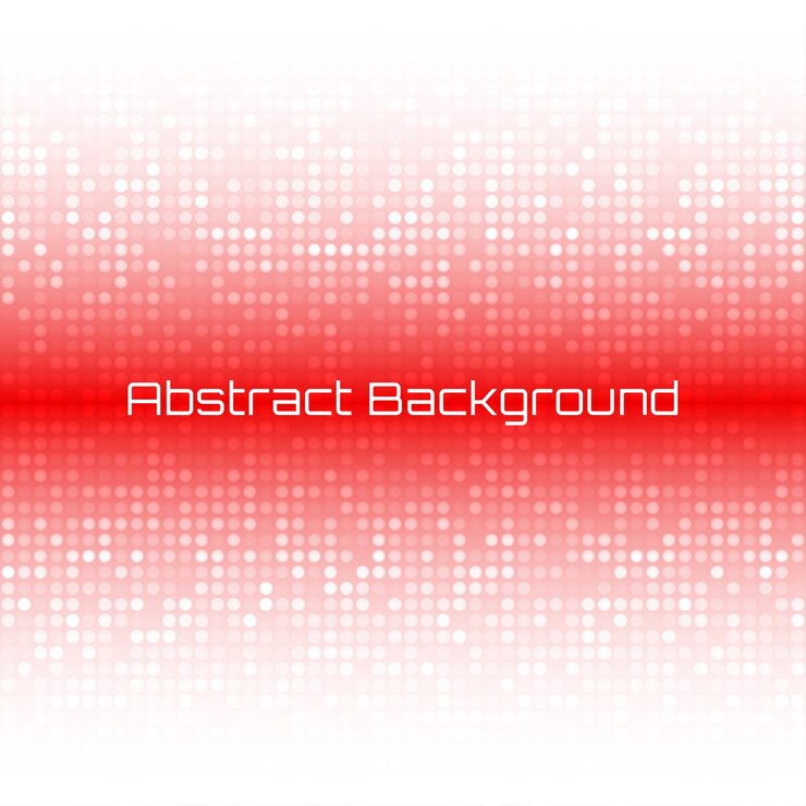Abstract Bright Light Red Technology Business Cover Background