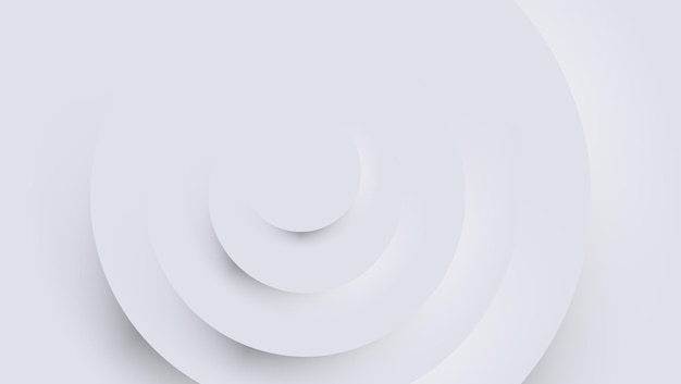 abstract circle background with white color for presentation banner poster web etc