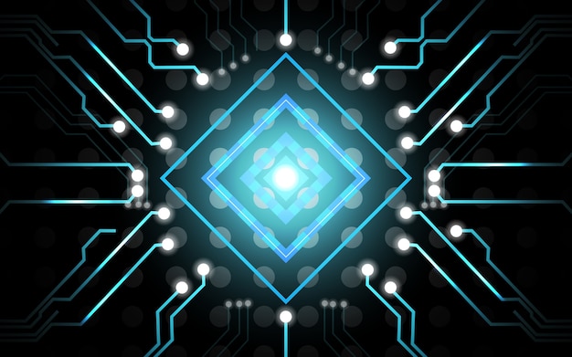 Abstract circuit board background