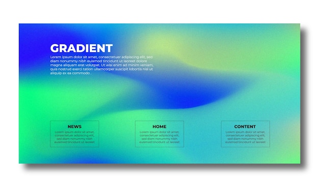 abstract color gradient modern blurred background and film grain texture template with an elegant