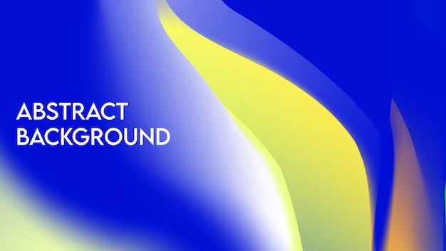 abstract colorful background design with wavy and gradient style