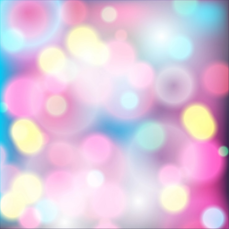 Vector abstract colorful bokeh background