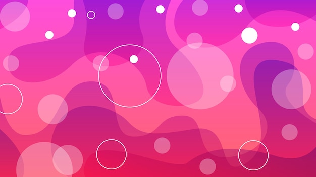 Abstract Colorful Gradient Background With Color Geometric Figures. Different Shapes And White Line