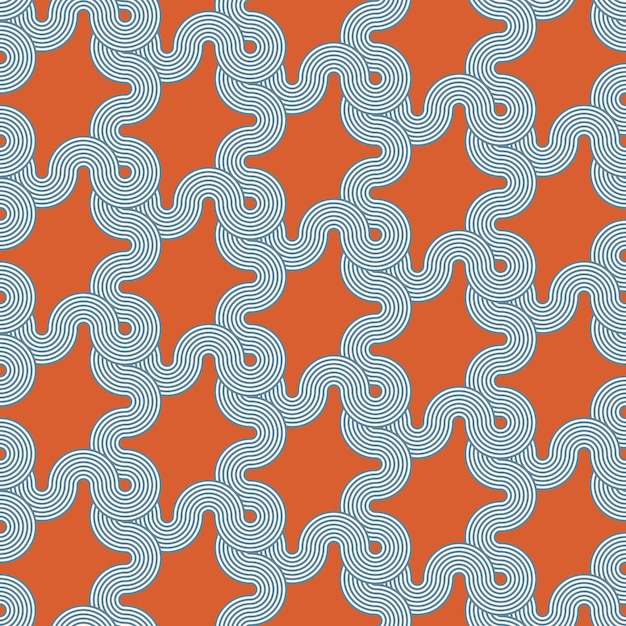 Abstract Complex Wavy Stripes Circles Labyrinth Maze Optical Illusion Hypnotic Geometric Pattern