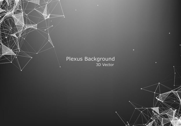abstract  connection and technology graphic design background