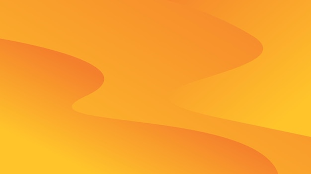 Abstract Curve Line Gradient Background Presentation Yellow Gradient Wallpaper