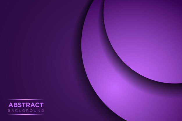 abstract curve purple paper overlap with text on dark blank space design modern luxury background
