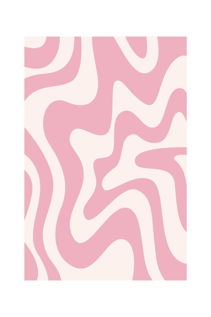 Abstract Curved Rectangle Pattern